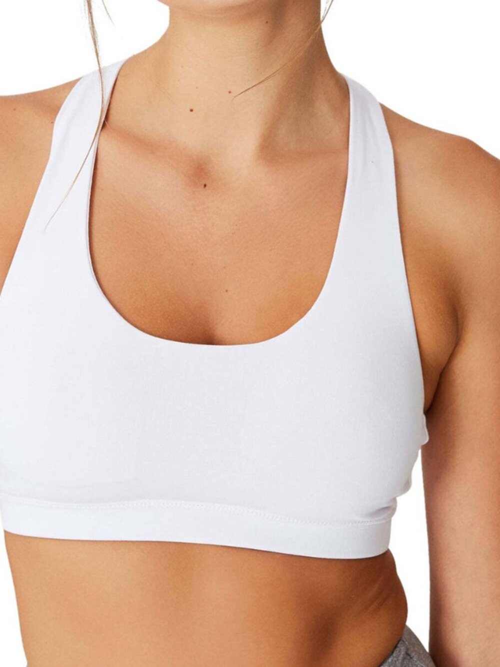 COTTON ON Womens Strappy Sports Crop Bra